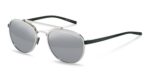 Porsche Design Men's P8972 Silver/Silver Sunglasses