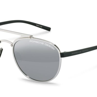 Porsche Design Men's P8972 Silver/Silver Sunglasses