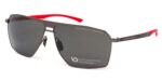 Porsche Design P8977 Dark Grey Red/Smoke Polarized Sunglasses