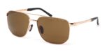 Porsche Design Men's P8984 Gold/Brown Sunglasses