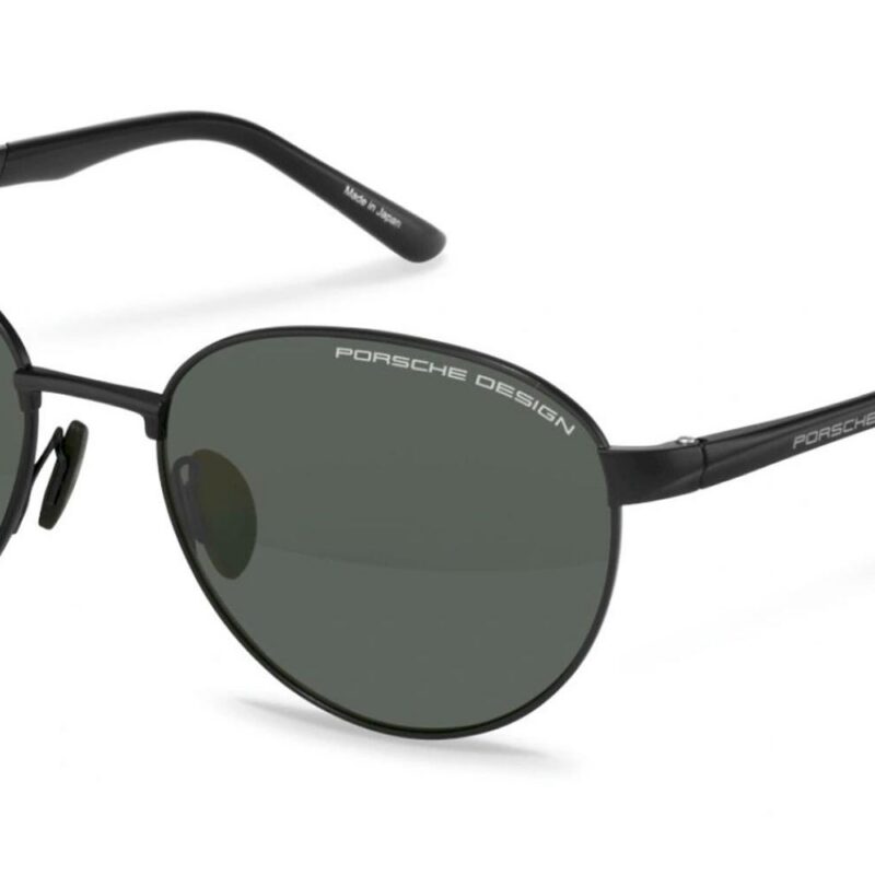 Porsche Design Men's P8985 Black/Smoke Polarized Sunglasses
