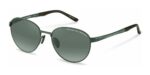 Porsche Design Men's P8985 Olive/Smoke Shaded Sunglasses