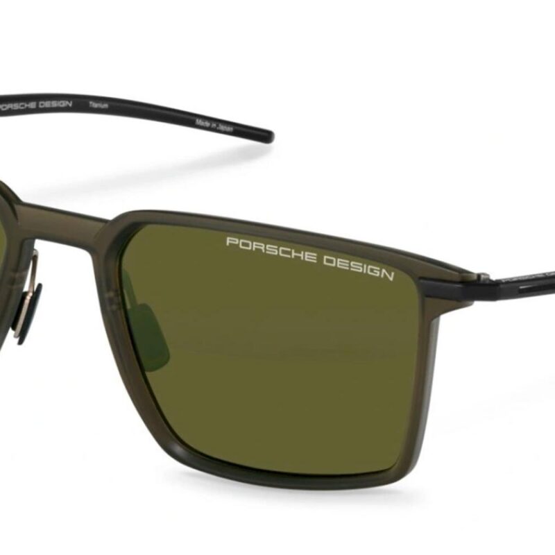 Porsche Design Men's P8986 Olive/Green Polarized Sunglasses Porsche Design Men's P8986 Olive/Green Polarized Sunglasses