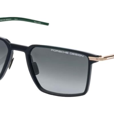 Porsche Design P8986 Dark Green/Grey Shaded Sunglasses