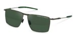 Porsche Design P8987 Dark Grey/Green Anti-Reflective Sunglasses