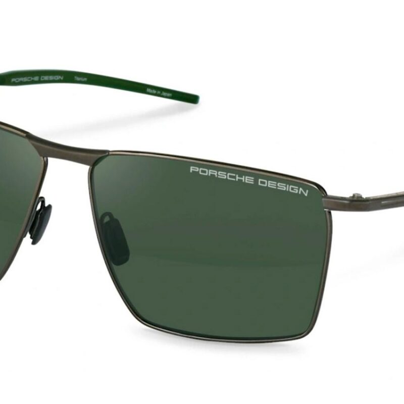 Porsche Design P8987 Dark Grey/Green Anti-Reflective Sunglasses