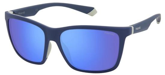 Polaroid Men's PLD 2126/S Blue Grey/Blue Sunglasses Polaroid Men's PLD 2126/S Blue Grey/Blue Sunglasses