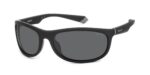 Polaroid Men's PLD 2154/S Matte Black Grey/Grey Sunglasses