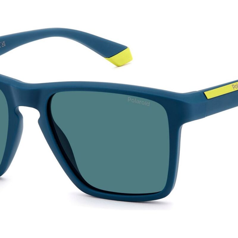 Polaroid Men's PLD 2167/S Matte Blue Yellow/ Blue Polarized Sunglasses Polaroid Men's PLD 2167/S Matte Blue Yellow/ Blue Polarized Sunglasses