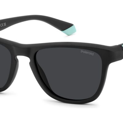 Polaroid Men's PLD 2168/S Matte Black/ Grey Polarized Sunglasses