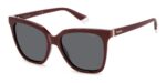 Polaroid Women's PLD 4155/S/X Burgundy/Grey Green Sunglasses