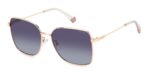 Polaroid Women's PLD 4158/G/S/XN Gold Copper/ Grey Shaded Polarized Sunglasses