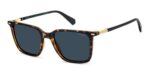 Polaroid Men's PLD 4183/S/X Dark Havana/Blue Polarized Sunglasses