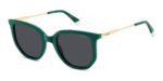 Polaroid Women's PLD 4185/S/X Green/ Grey Polarized Sunglasses