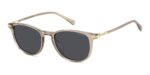 Polaroid Men's PLD 4187/G/S/X Champagne/ Grey Polarized Sunglasses