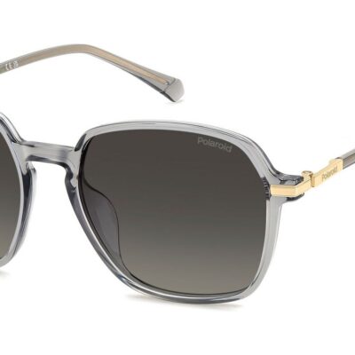 Polaroid Women's PLD 4188/G/S/X Grey/Green Shaded Polarized Sunglasses