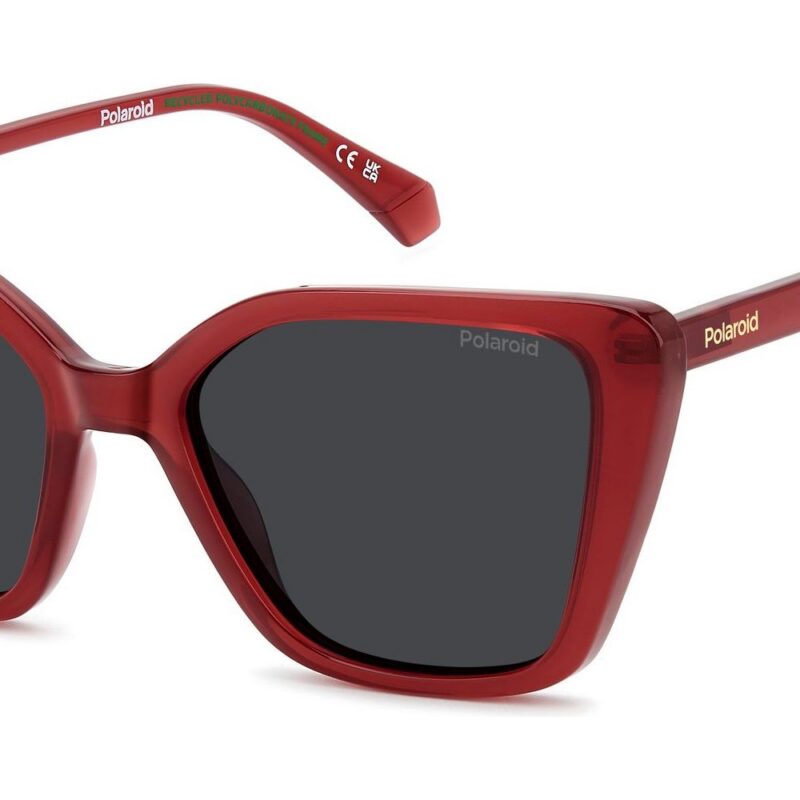 Polaroid Women's PLD 4189/S Cherry/ Grey Polarized Sunglasses