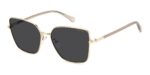 Polaroid Women's PLD 4193/G/S/X Gold Grey/ Grey Polarized Sunglasses