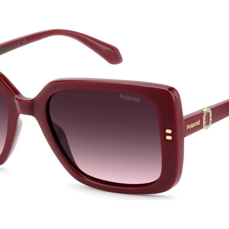 Polaroid Women's PLD 4199/S/X Cherry/ Violet Shaded Polarized Sunglasses Polaroid Women's PLD 4199/S/X Cherry/ Violet Shaded Polarized Sunglasses