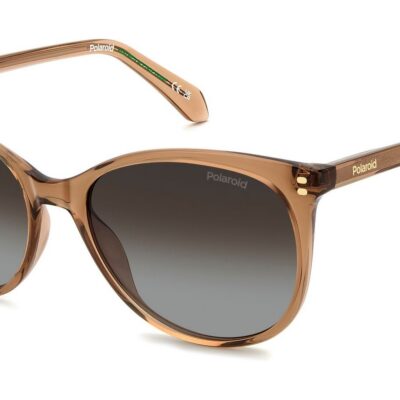 Polaroid Women's PLD 4200/S/X Champagne/ Brown Shaded Polarized Sunglasses