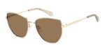 Polaroid Women's PLD 4204/G/S/X Gold Brown/ Bronze Polarized Sunglasses