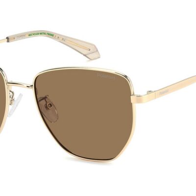 Polaroid Women's PLD 4204/G/S/X Gold Brown/ Bronze Polarized Sunglasses