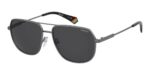 Polaroid PLD 6195/S/XN Dark Ruthenium/ Grey Polarized Sunglasses