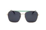 POLAROID PLD 6201 S X MATTE AQUA GOLD Women's Sunglasses