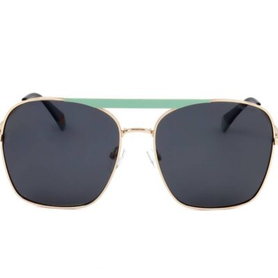 POLAROID PLD 6201 S X MATTE AQUA GOLD Women's Sunglasses