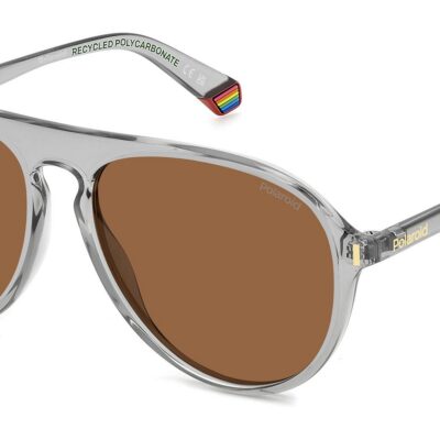 Polaroid Men's PLD 6225/S Grey/Brown Sunglasses