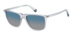 Polaroid PLD 6232/S Matte Transaprent/ Blue Shaded Polarized Sunglasses