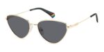 Polaroid Women's PLD 6234/S/X Gold Black/ Grey Polarized Sunglasses