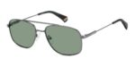 Polaroid Men's PLD 6235/S/X Dark Ruthenium Green/ Green Polarized Sunglasses