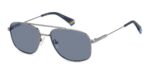 Polaroid Men's PLD 6235/S/X Ruthenium/ Blue Polarized Sunglasses