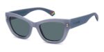 Polaroid Women's PLD 6237/S/X Azure/Blue Polarized Sunglasses