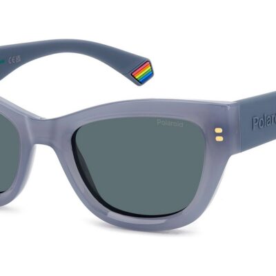 Polaroid Women's PLD 6237/S/X Azure/Blue Polarized Sunglasses