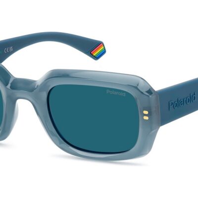 Polaroid Men's PLD 6239/S/X Azure/Blue Polarized Sunglasses
