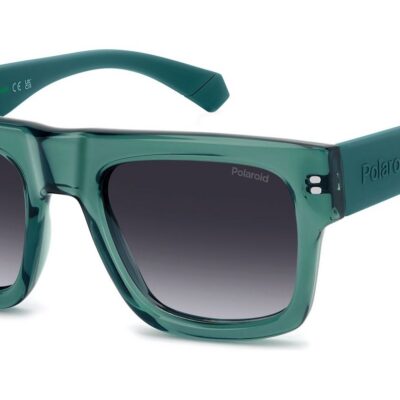 Polaroid Men's PLD 6241/S/X Green/Dark Grey Shaded Sunglasses