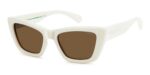 Polaroid PLD 6242/S/X White/ Bronze Polarized Sunglasses