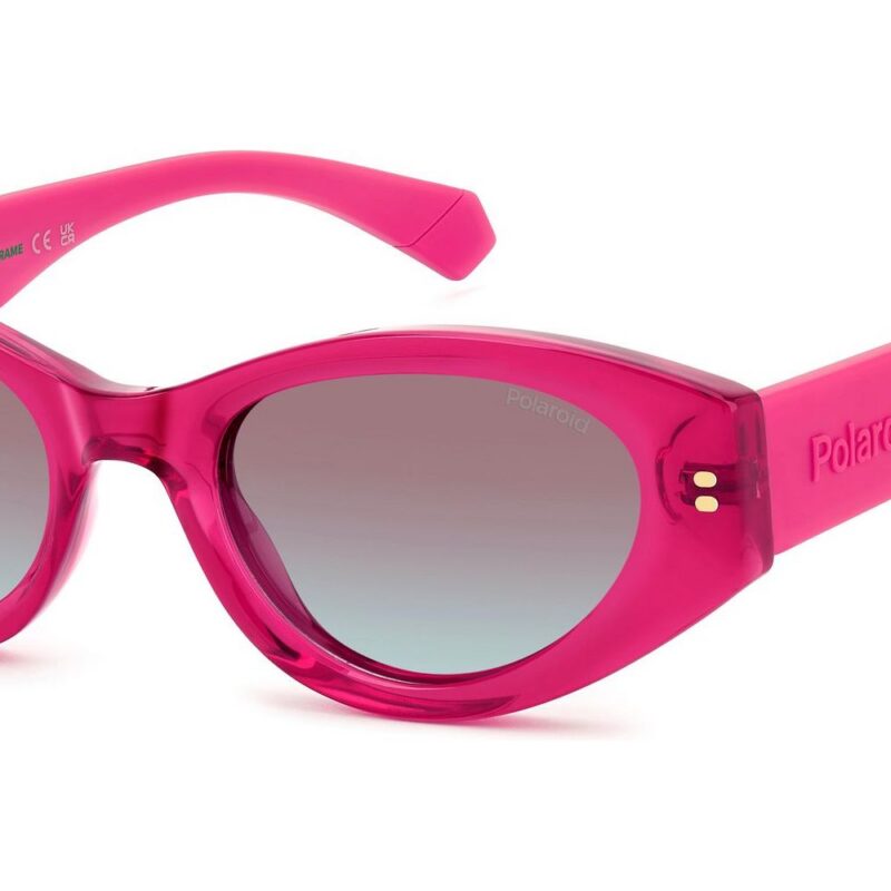 Polaroid Women's PLD 6243/S/X Fuchsia/ Burgundy Shaded Polarized Sunglasses Polaroid Women's PLD 6243/S/X Fuchsia/ Burgundy Shaded Polarized Sunglasses