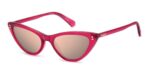 Polaroid Women's PLD 6246/S Pink/ Rose Gold Multilayer Polarized Sunglasses