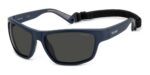 Polaroid PLD 7037/S Matte Blue/ Grey Polarized Sunglasses