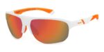 Polaroid Men's PLD 7059/S Matte White Sunglasses