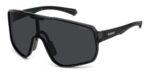Polaroid Men's PLD 7060/S Black/Grey Polarized Sunglasses