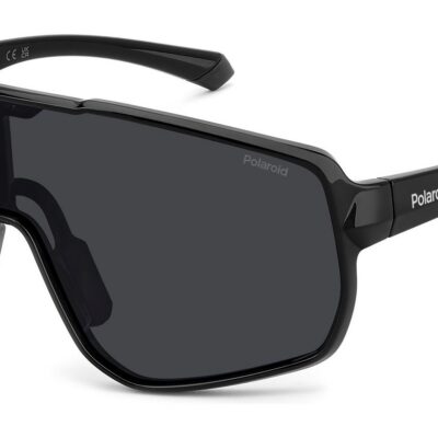 Polaroid Men's PLD 7060/S Black/Grey Polarized Sunglasses