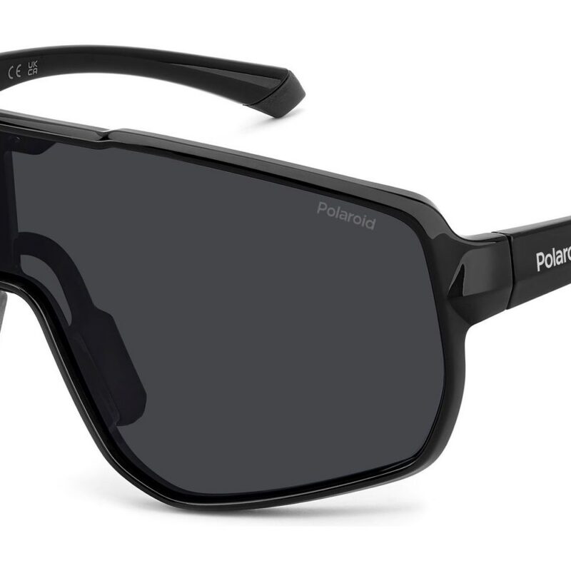 Polaroid Men's PLD 7060/S Black/Grey Polarized Sunglasses Polaroid Men's PLD 7060/S Black/Grey Polarized Sunglasses