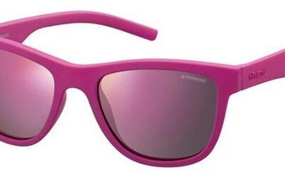 Polaroid PLD 8018/S KIDS Dark Pink/Orange Pink Sunglasses