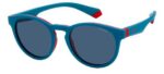 Polaroid Men's PLD 8048/S JUNIOR Teal Red/Blue Sunglasses