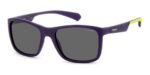 Polaroid Men's PLD 8053/S Matte Black Green/Grey Sunglasses