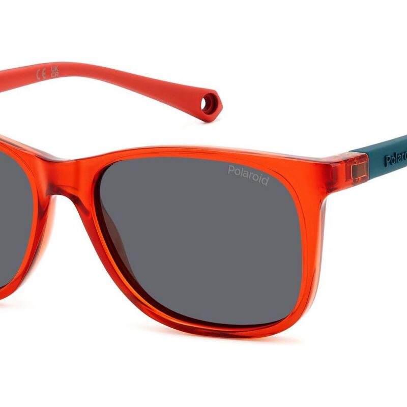 Polaroid PLD 8058/S Red/ Grey Polarized Sunglasses